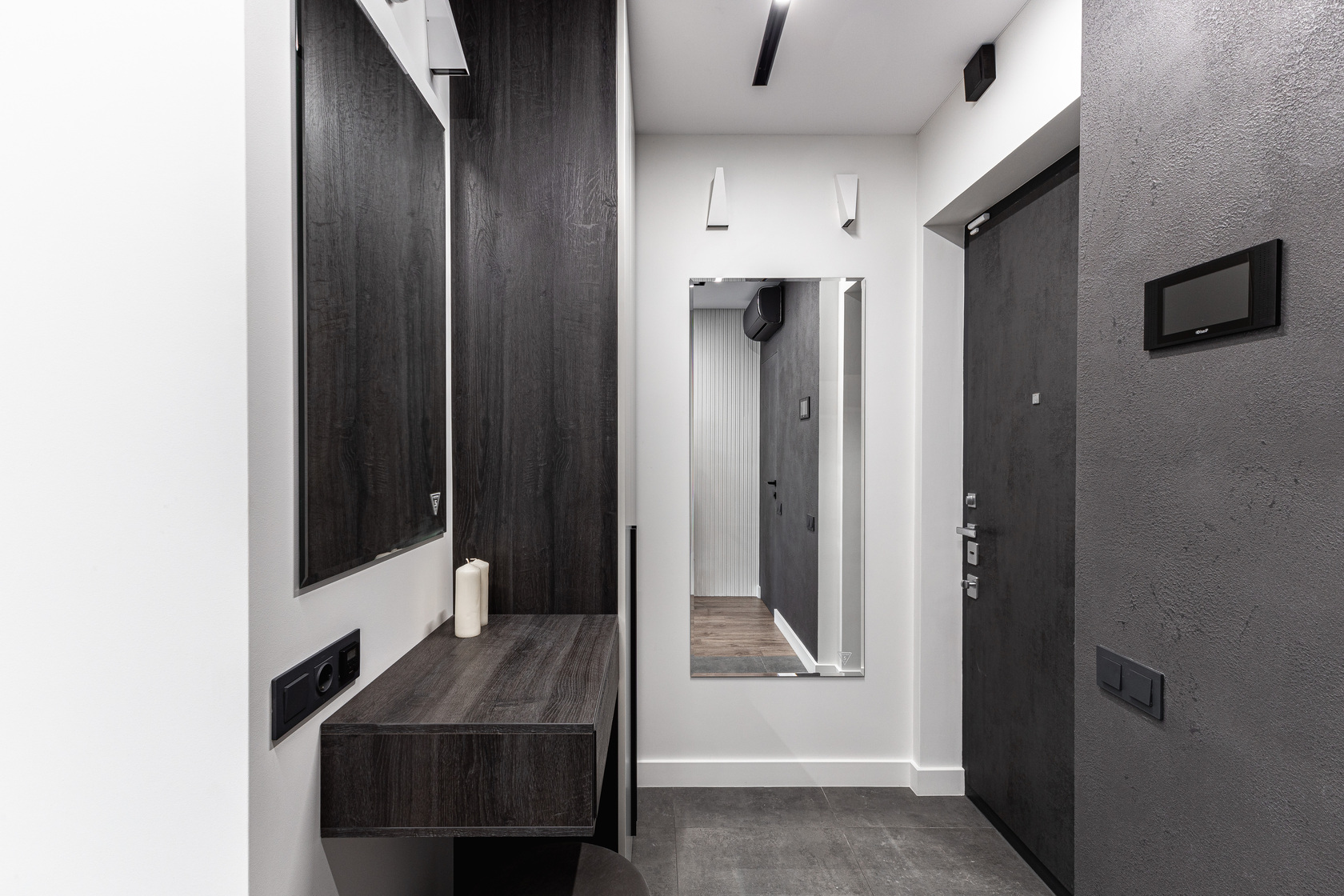 Contemporary Grey Interior — view 7