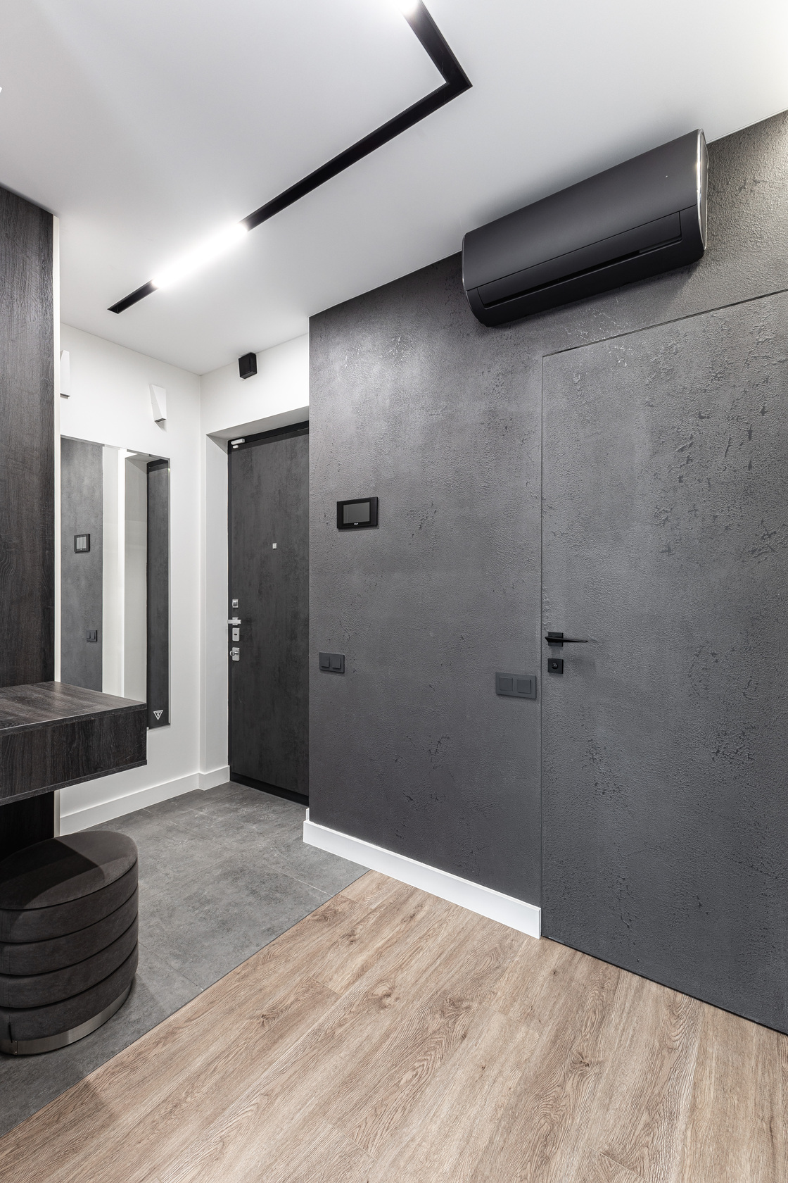 Contemporary Grey Interior — view 3