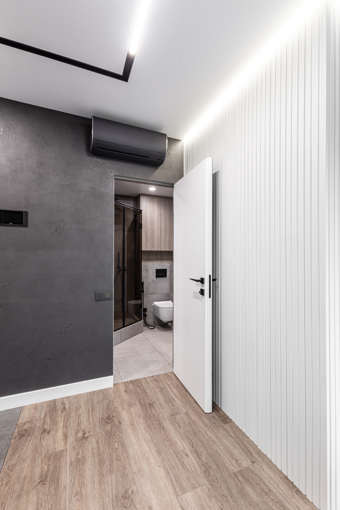 Contemporary Grey Interior — view 5